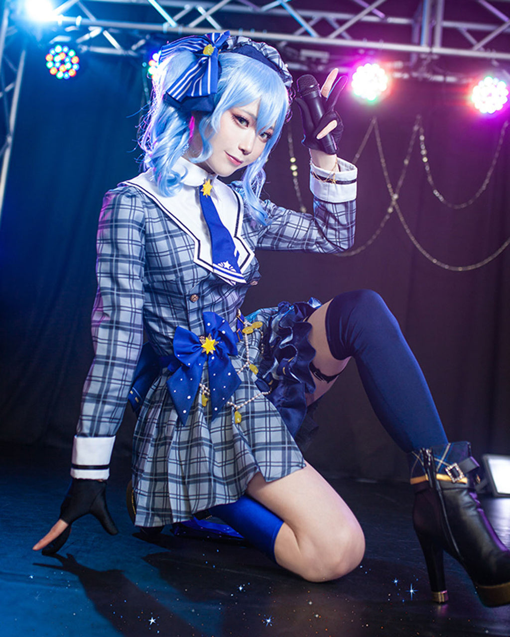星街すいせい アイドル コスチューム コスプレ 衣装