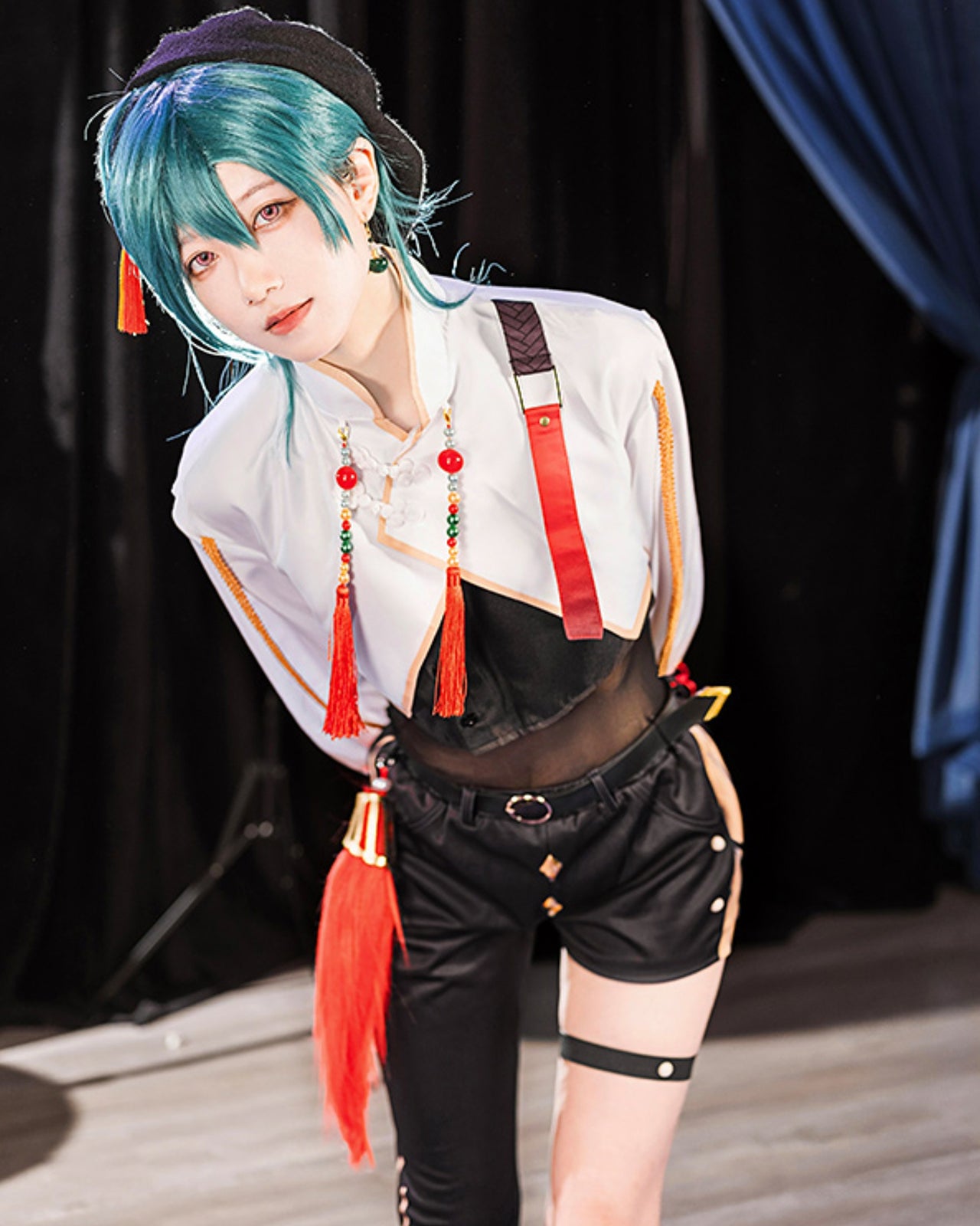 にじさんじ 緑仙 コスプレ ハロウィン VTuber Ryushen 新衣装