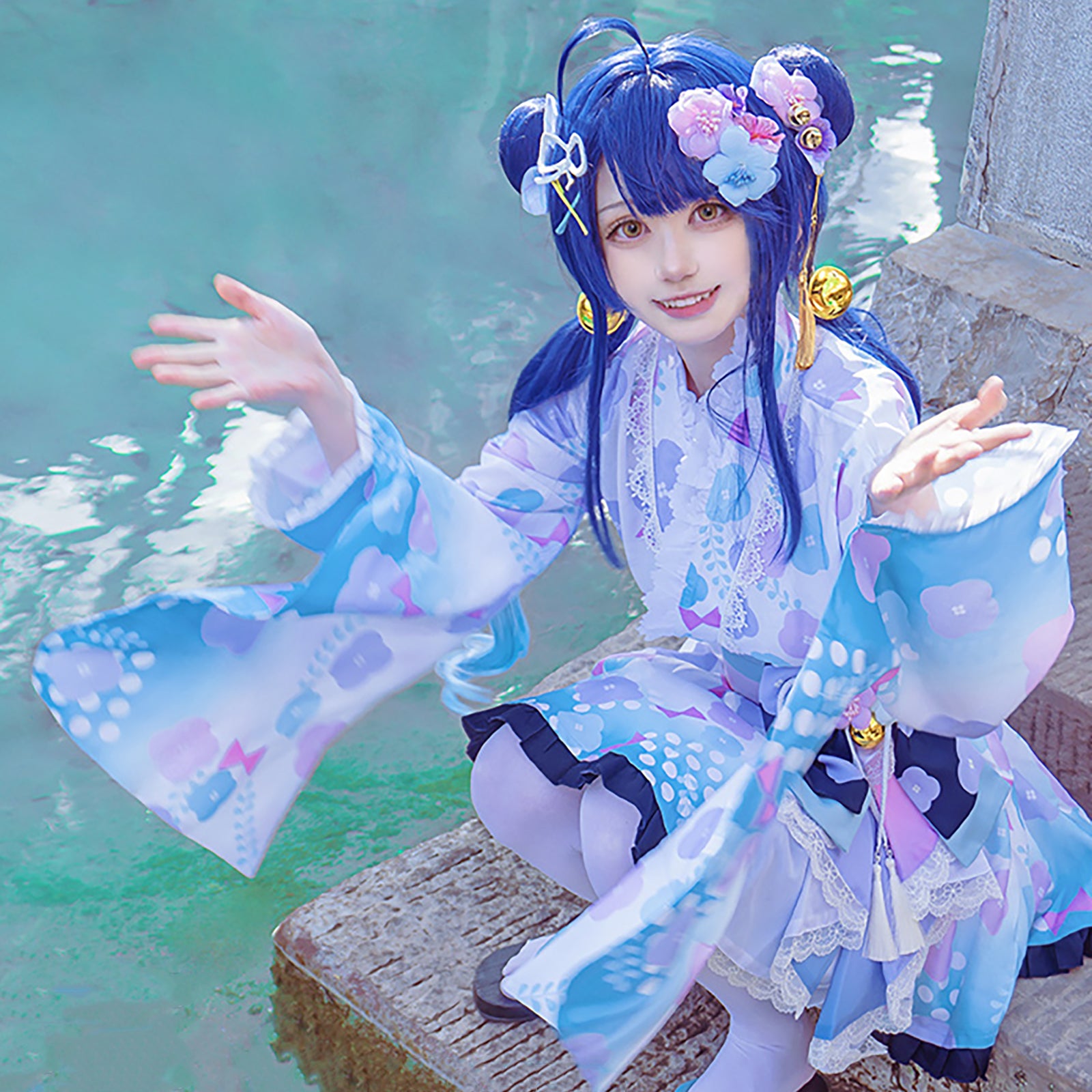 にじさんじ 天宮こころ コスプレ ハロウィン VTuber 浴衣 新衣装 コスプレ　コスチューム　cosplay