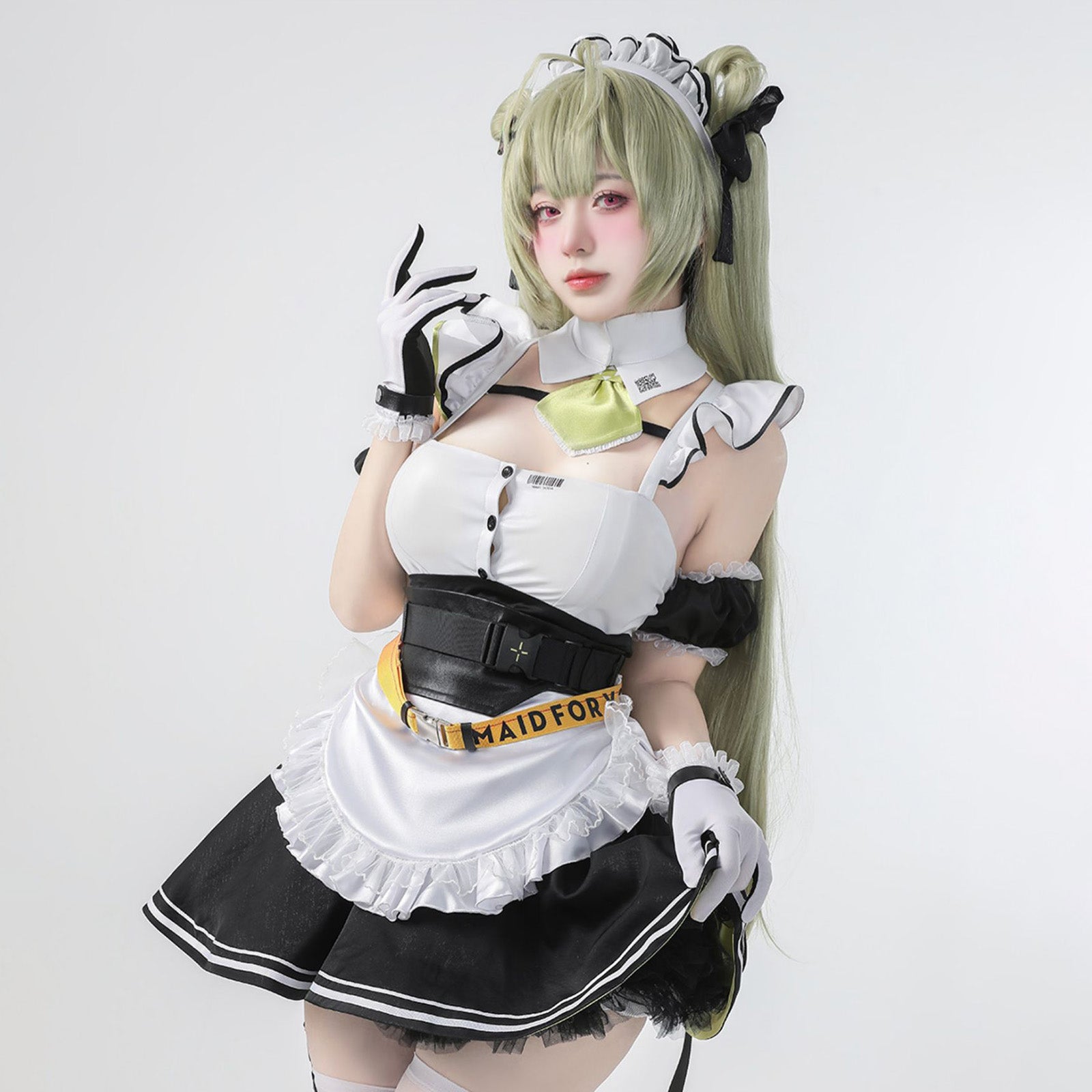 勝利の女神 NIKKE ソーダ コスプレ ハロウィン ニケ メイド – Milky