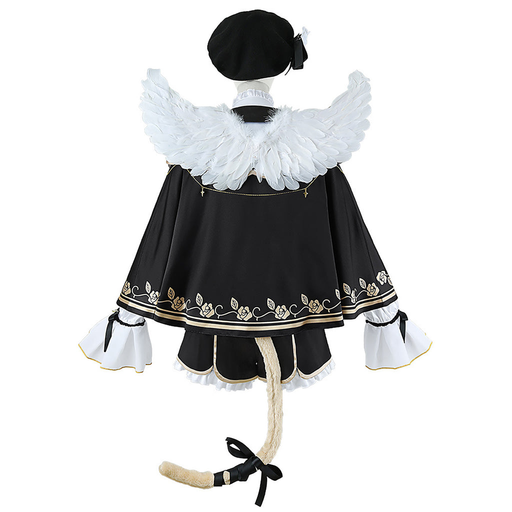 ぶいすぽっ！ 胡桃のあ コスプレ 背面 マント 羽 しっぽ付き