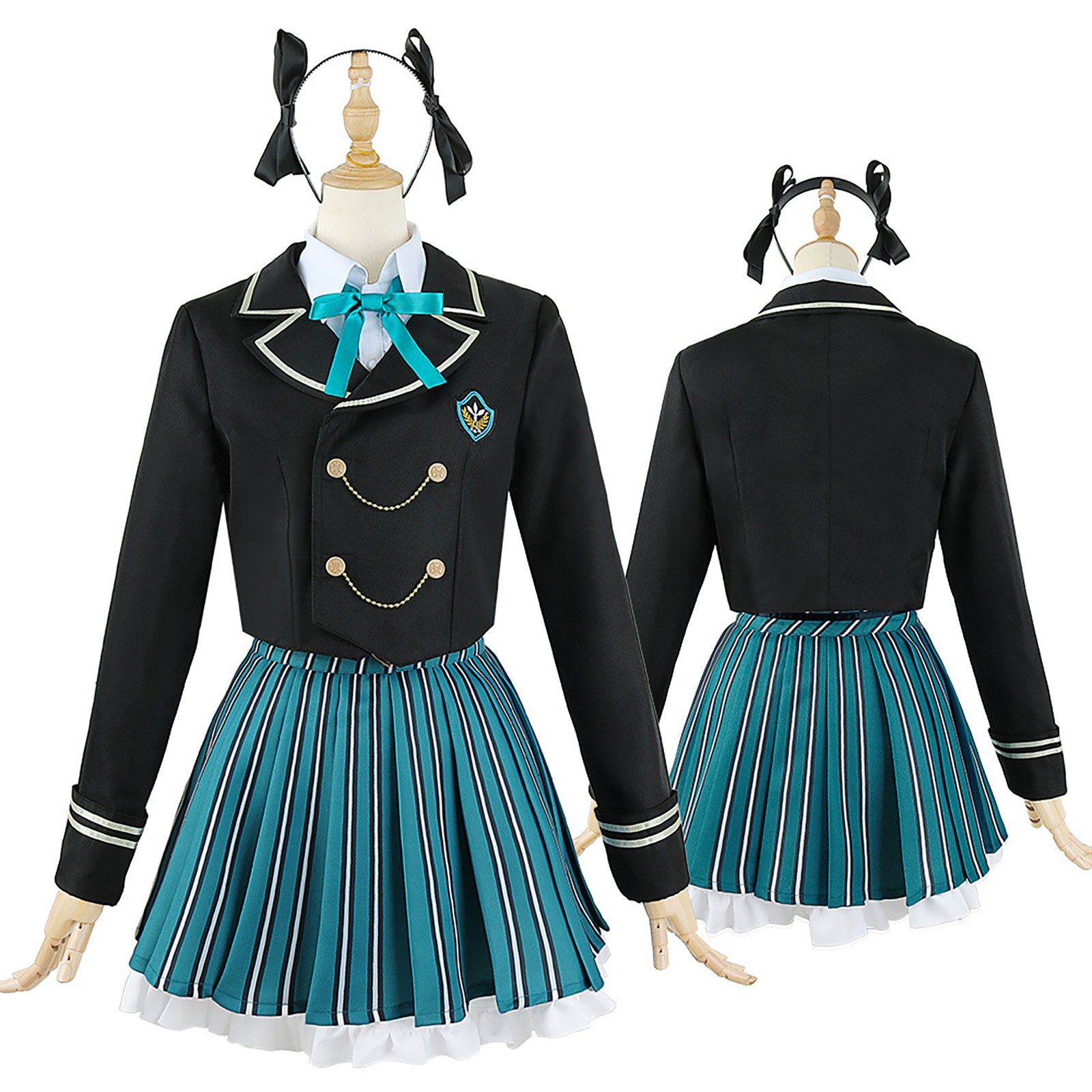神楽めあ コスプレ ハロウィン VTuber 衣装 仮装 制服