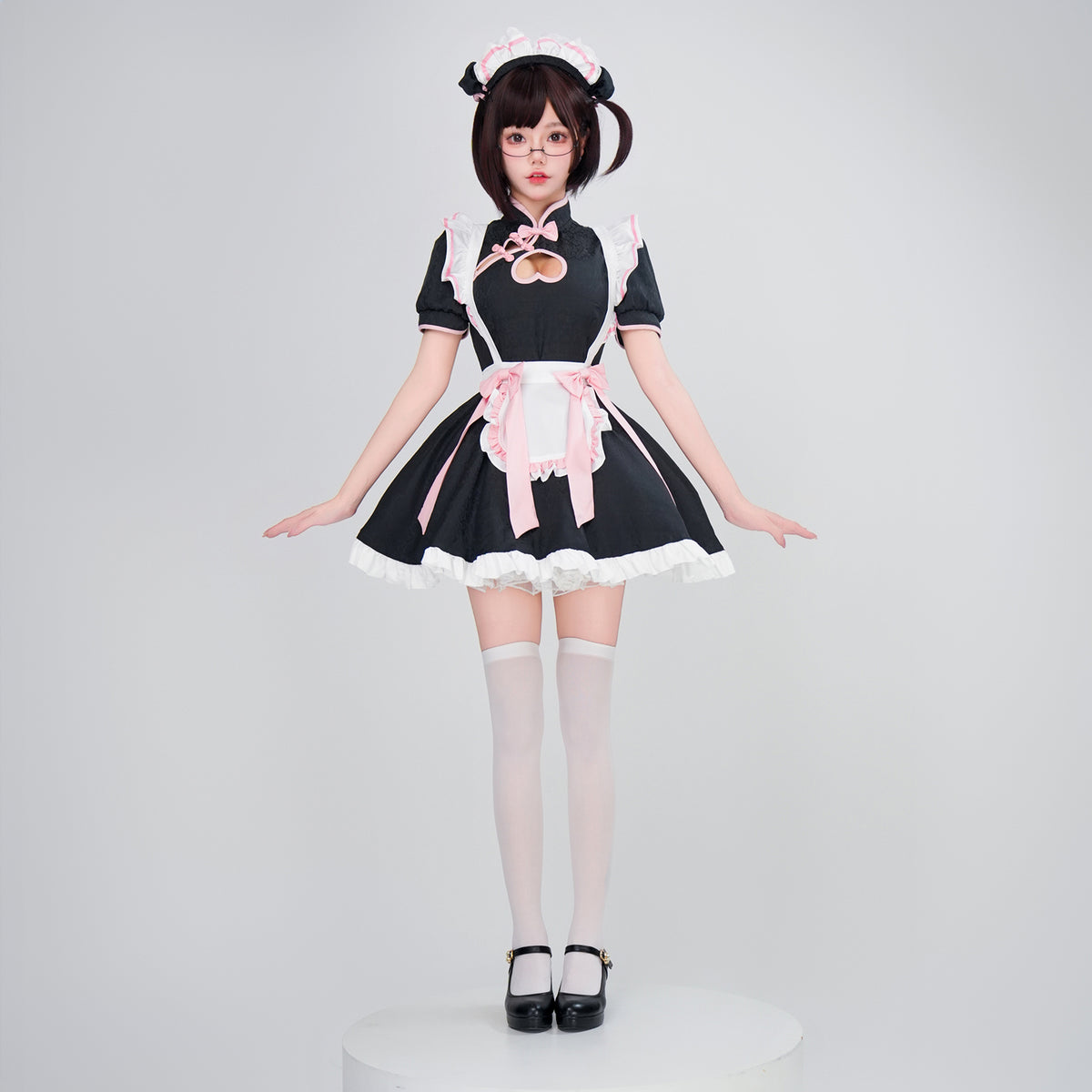 チャイナ風 メイドコスチューム レディース 仮装衣装