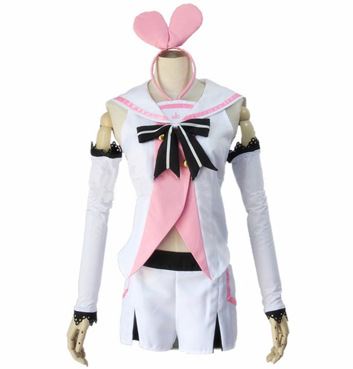 ウィッグ付き キズナアイ 風 コスプレ 衣装