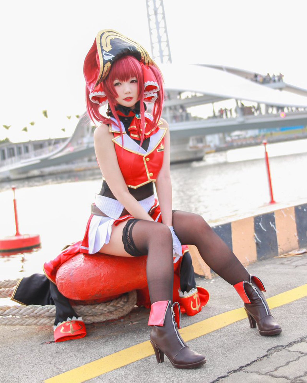 ホロライブ 宝鐘マリン コスプレ 衣装 VTuber バーチャル 船長