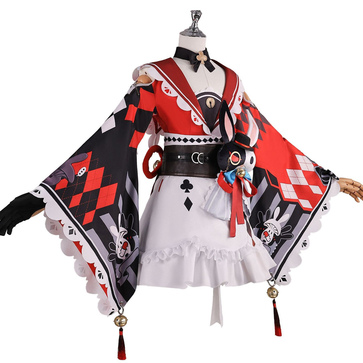 火花風 コスプレ衣装 ワンピースとベルト