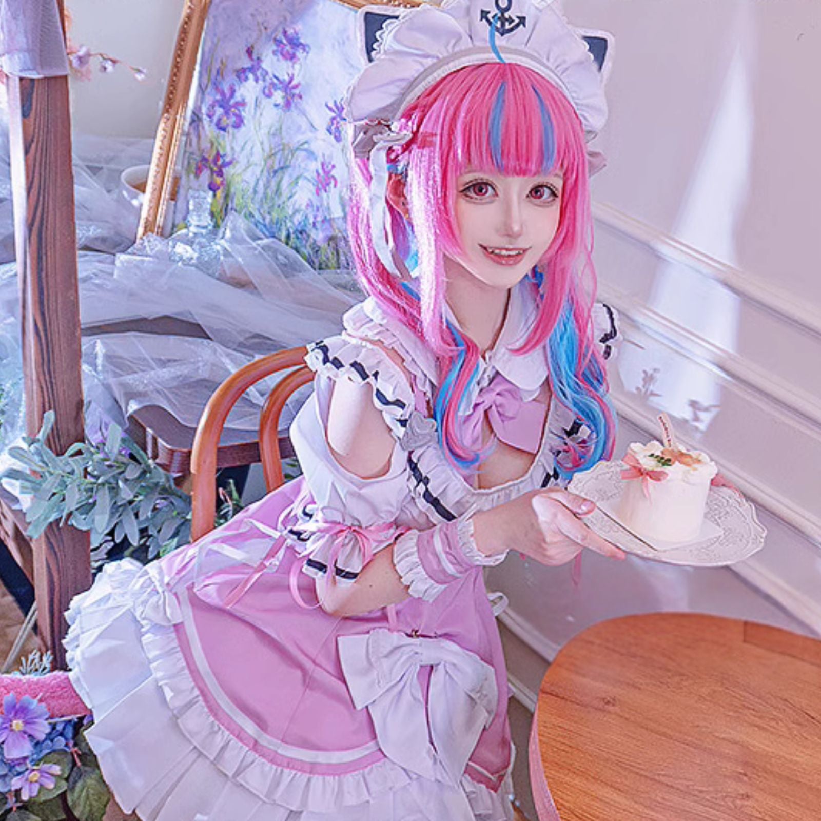 湊あくあ メイド服 小物セット