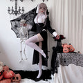ハロウィン　シスター　コスチューム　コスプレ　セクシー　スリット　ロングドレス