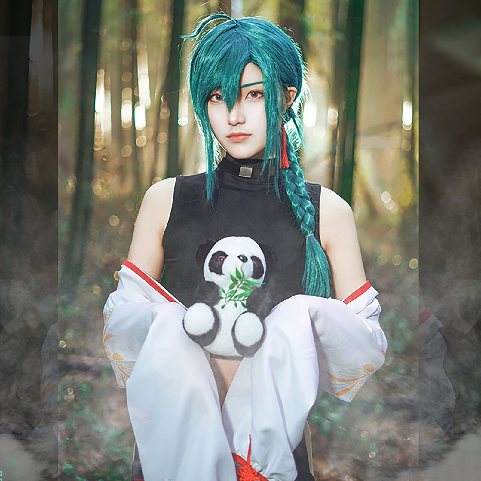 にじさんじ 緑仙 コスプレ ハロウィン VTuber 仙河緑 チャイナ服