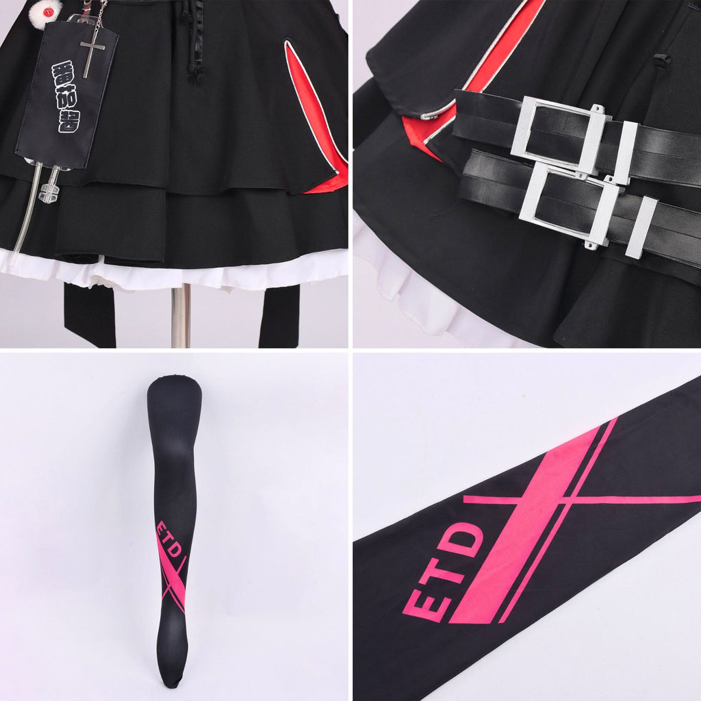NTE レクイエム コスプレ 衣装 ウィッグ付き フルセット｜ネバエバ ゲームキャラクター ハロウィン イベント レディース Mサイズ