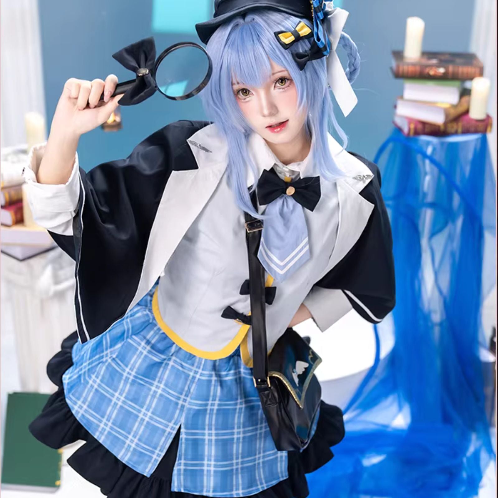 橘シェリー コスプレ 魔法少女ノ魔女裁判 ウィッグ付き 制服衣装