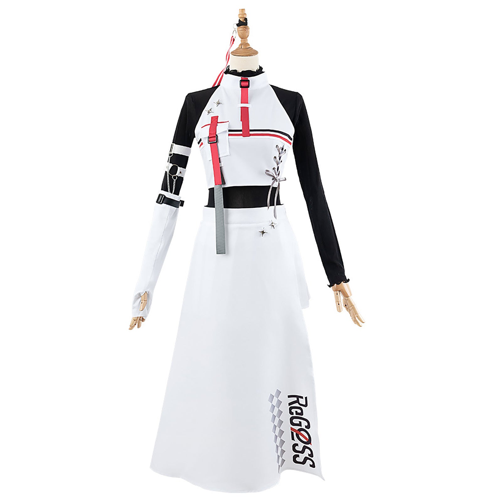 ホロライブ 儒烏風亭らでん コスプレ VTuber 白 衣装