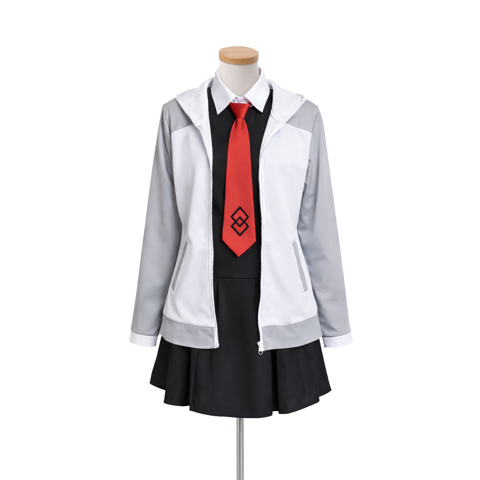 Fate/Grand Order マシュ・キリエライト コスプレ 制服 ウィッグ付き フルセット FGO メガネ付き ハロウィン イベント