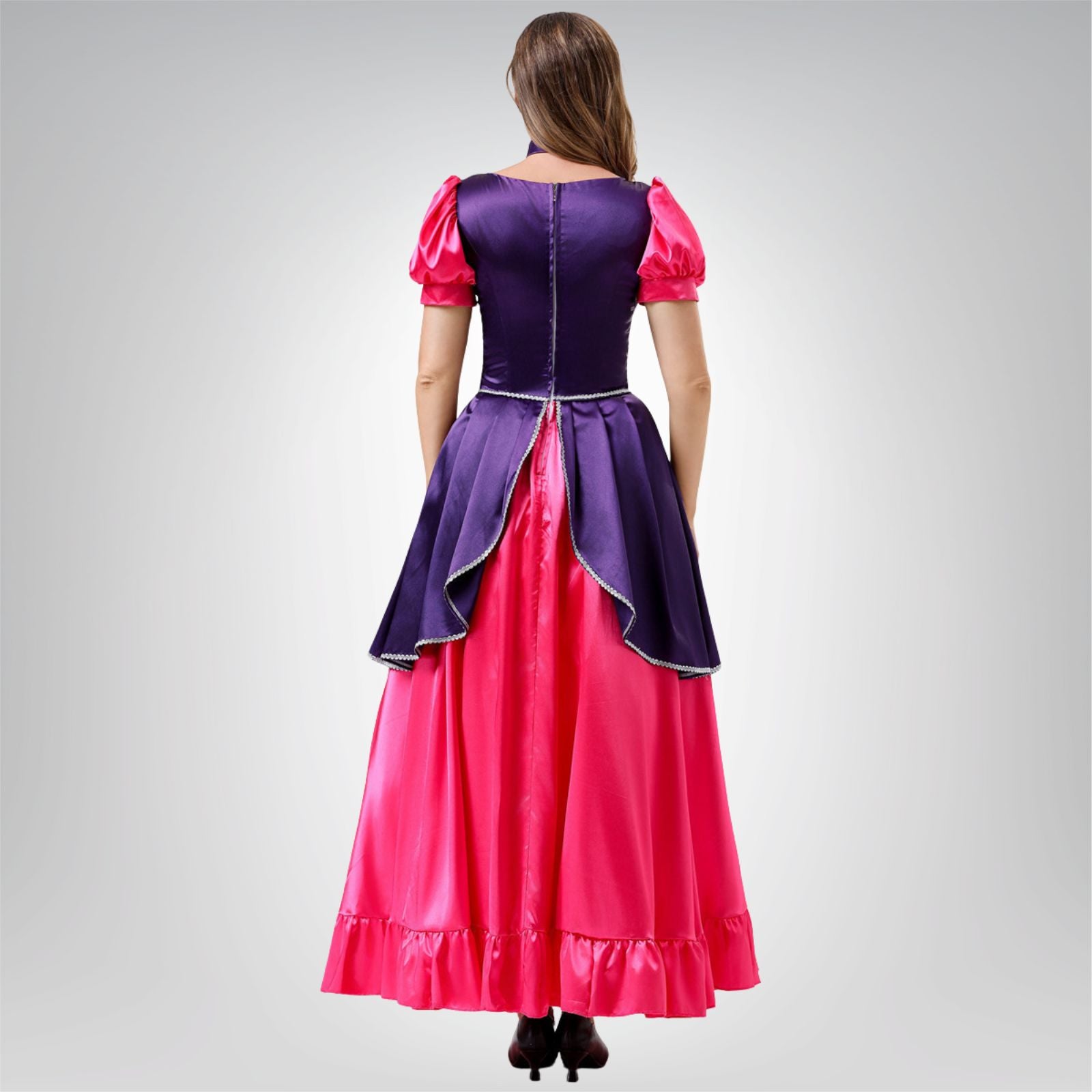 アナスタシア コスプレ衣装 大人用 ドレス 背面デザイン