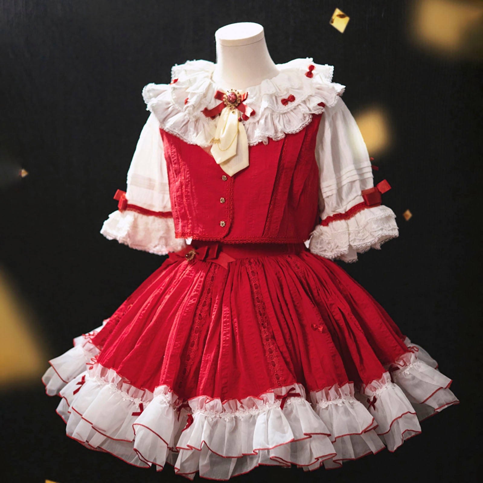 東方Project フランドール スカーレット コスプレ アニメ ハロウィン ロリータ 衣装 ワンピース