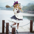 霧雨魔理沙風 コスプレ 帽子付きフルセット