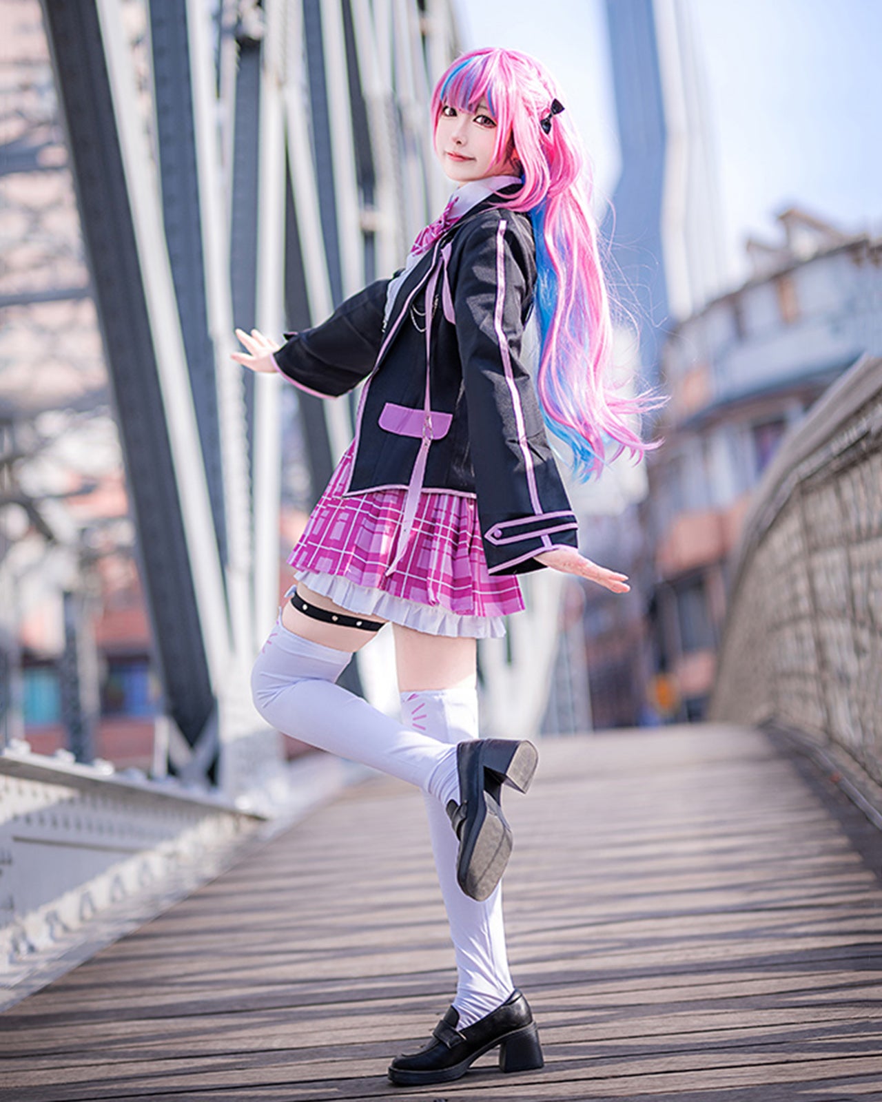 ホロライブ 湊あくあ コスプレ ハロウィン VTuber 新衣装 制服