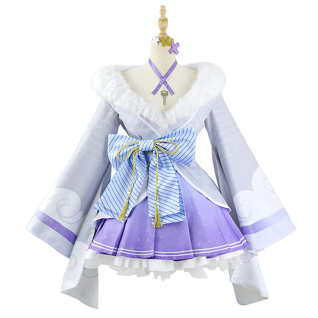 にじさんじ エリーラ ペンドラ コスプレ  衣装 パープル