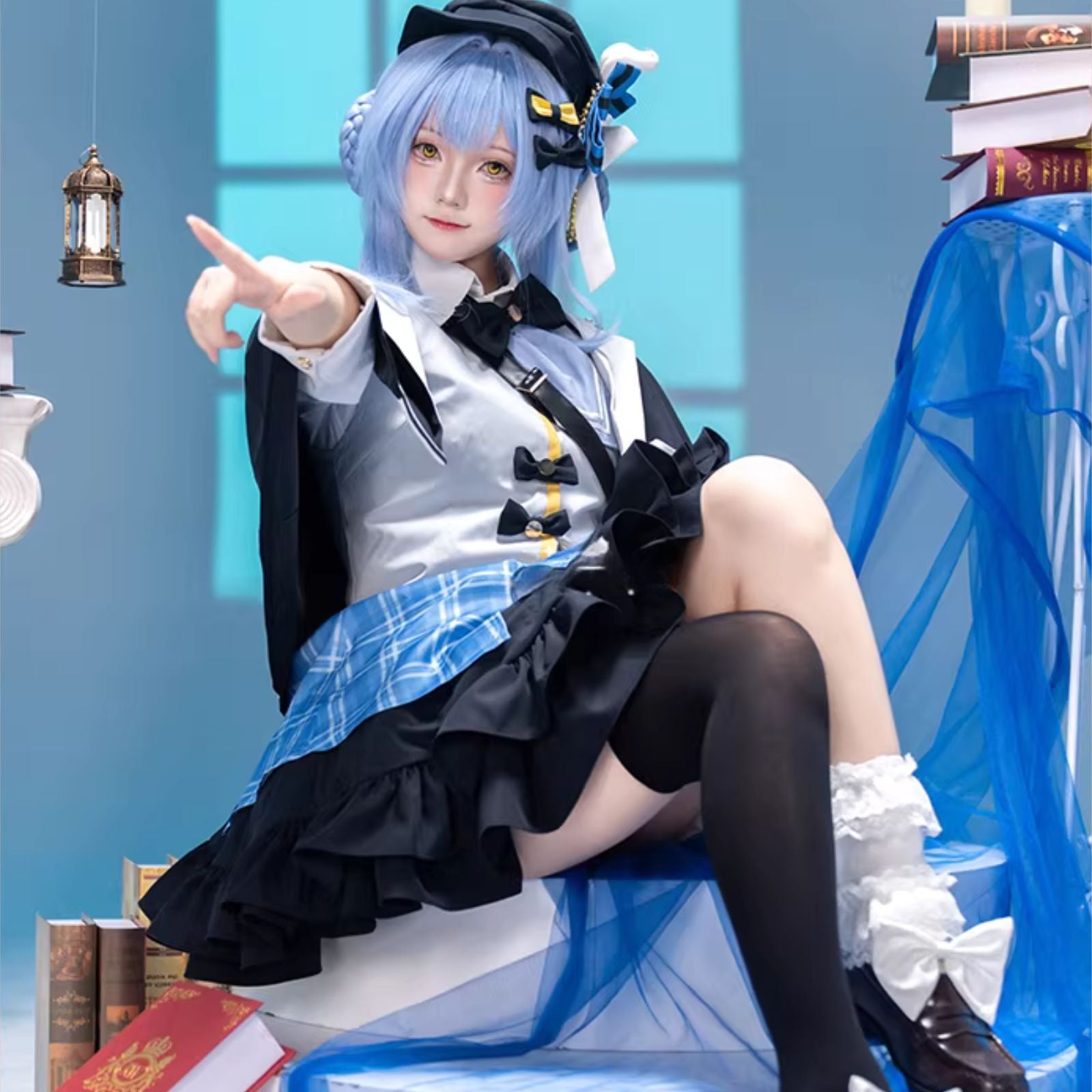 橘シェリー コスプレ 魔法少女ノ魔女裁判 ウィッグ付き 制服衣装