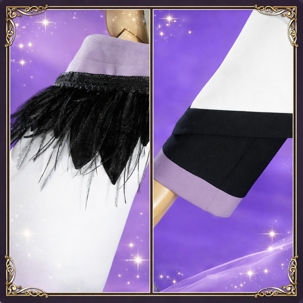 魔法少女まどか☆マギカ 暁美ほむら コスプレ 魔法少女衣装　ディティール