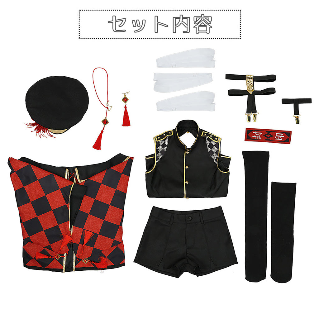 肆ノ島來世 コスプレ VTuber ハロウィン 衣装 しのしまらいせ