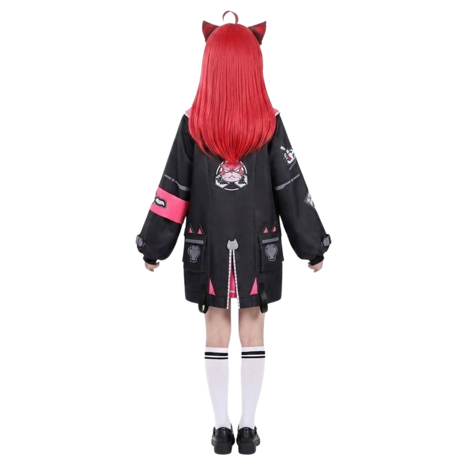 NTE ナナリ コスプレ 衣装 ウィッグ付き フルセット｜ネバエバ ゲームキャラクター 猫 ハロウィン イベント レディース Mサイズ