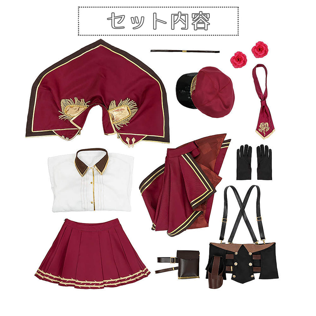 にじさんじ ロゼミラブロック コスプレ ハロウィン VTuber 薔薇