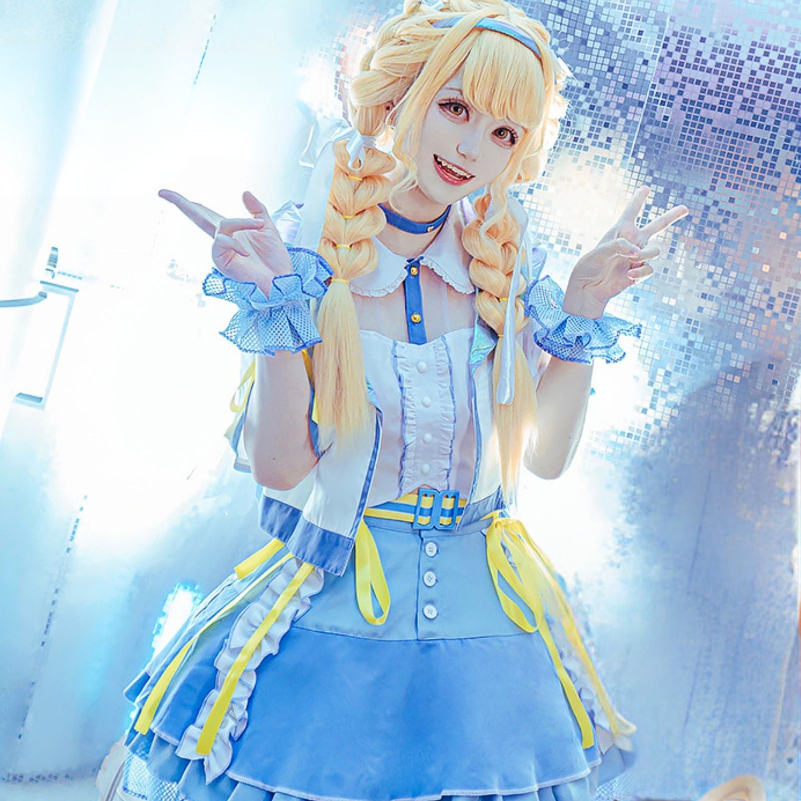 藤田ことね コスプレ衣装 11点セット 学園アイドルマスター アイマス フリル