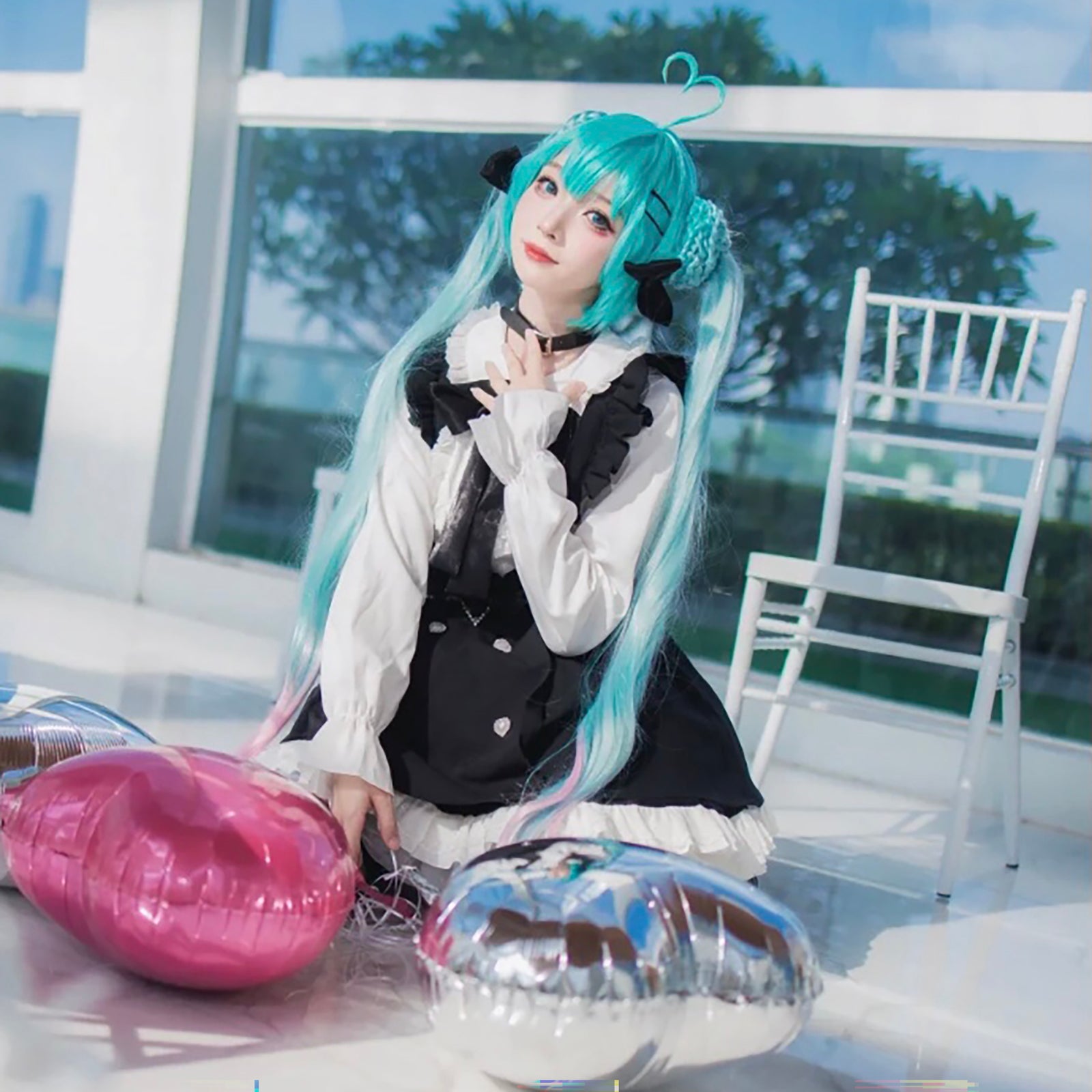 初音ミク コスプレ レディース 衣装 ハロウィン 私服 地雷系