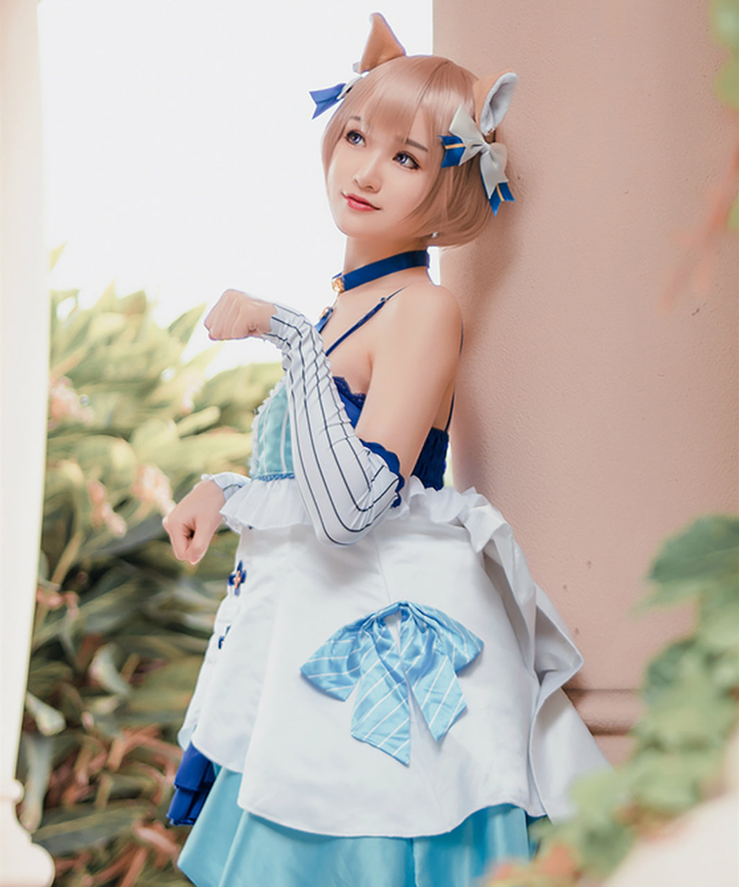 ウィッグ付き Re:ゼロから始める異世界生活 リゼロ フェリス フェリックス・アーガイル 風 コスプレ 衣装