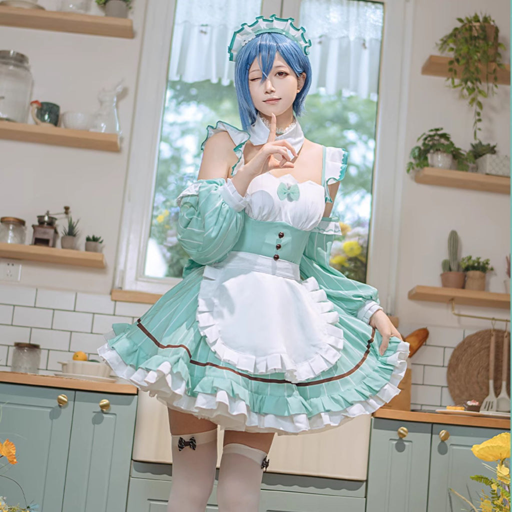 ラブライブ 若菜四季 愛スクリーム コスプレ衣装 正面画像