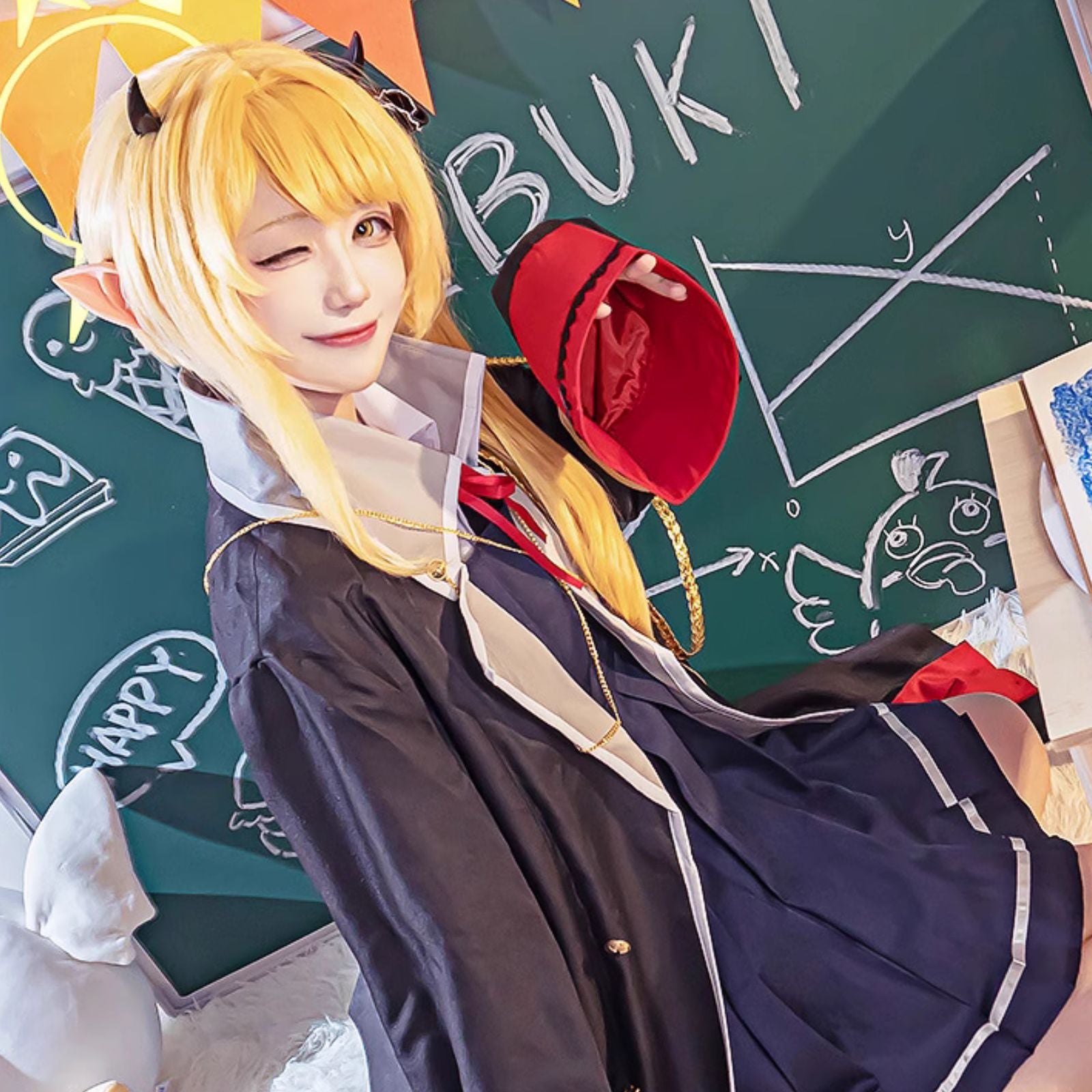 ブルーアーカイブ 丹花 イブキ コスプレ ゲーム ハロウィン 万魔殿　コスプレ　衣装