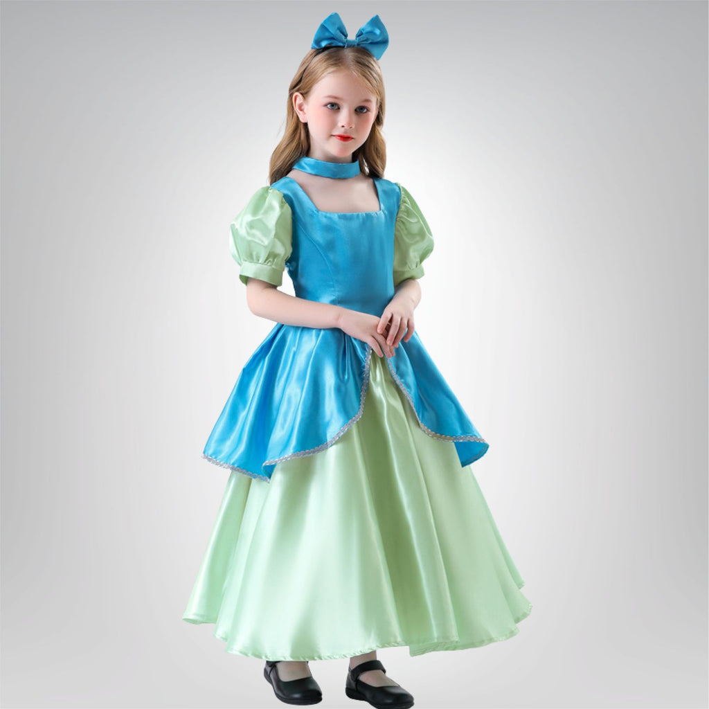 ドリゼラ コスプレ衣装 キッズ ドレス シンデレラ風 子供用ハロウィン衣装