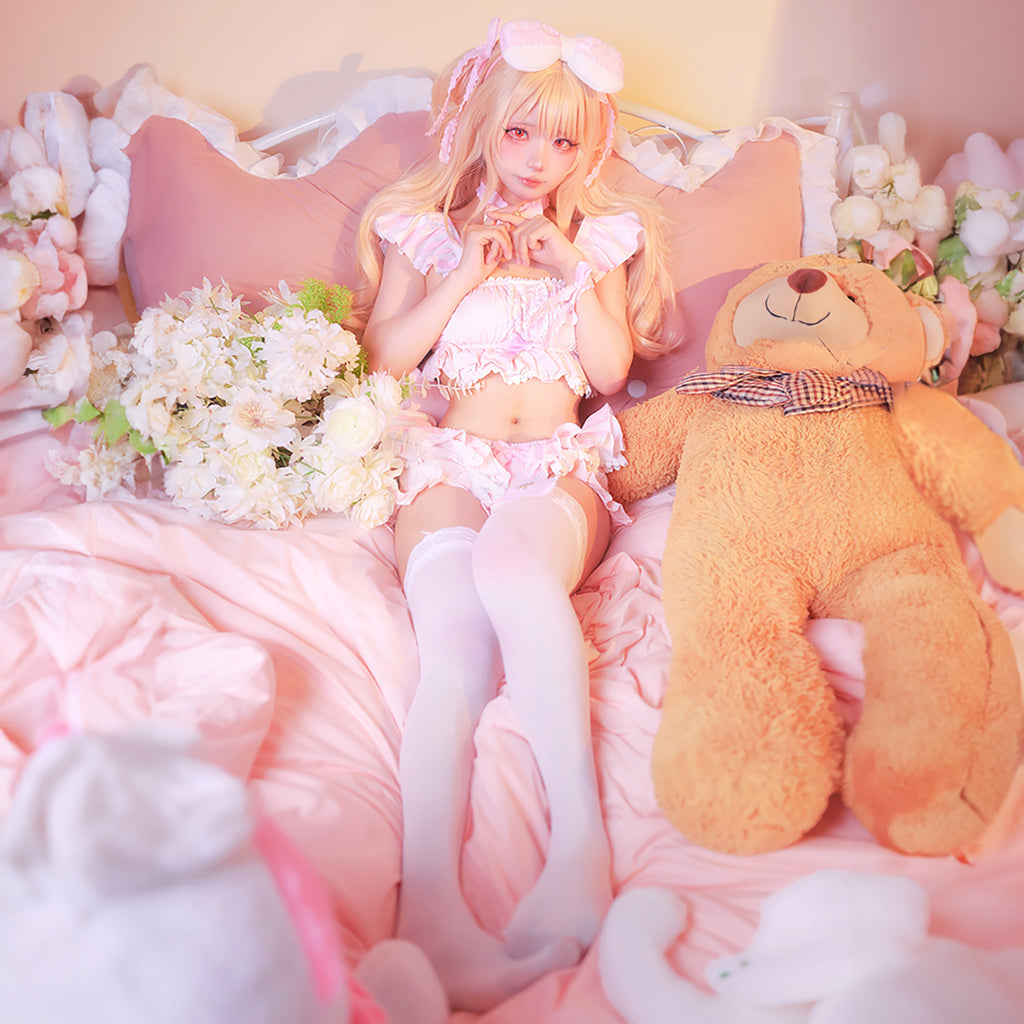 ぷりずまいりや イリヤ コスプレ  ルームウェア ピンク