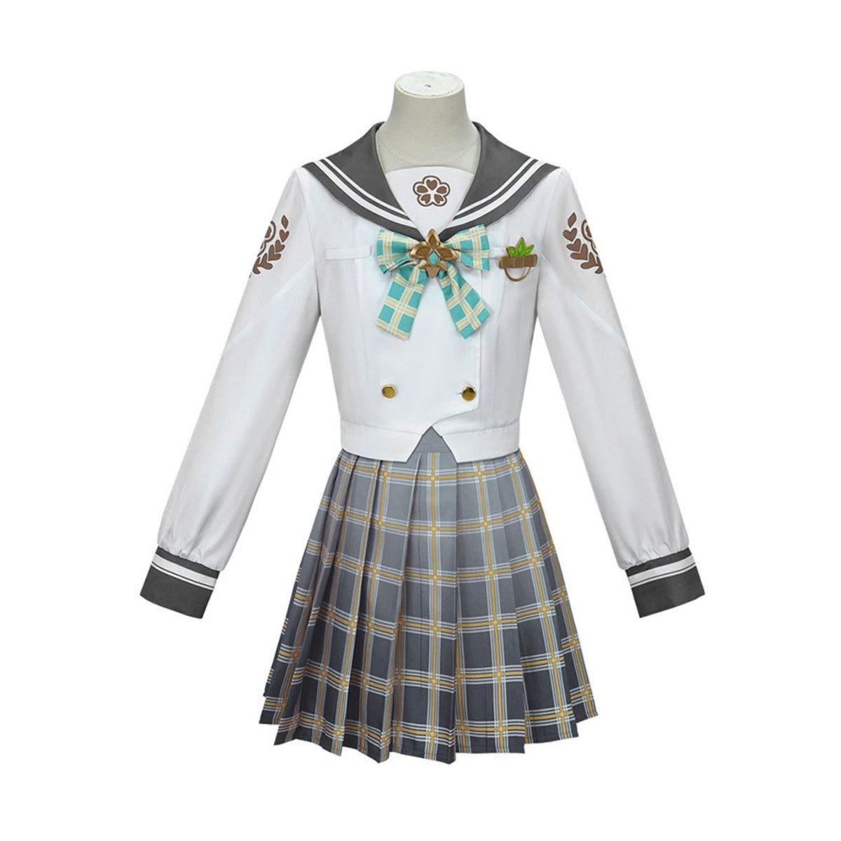 崩壊スターレイル ホタル セーラー服コスプレ衣装 ウィッグ付き