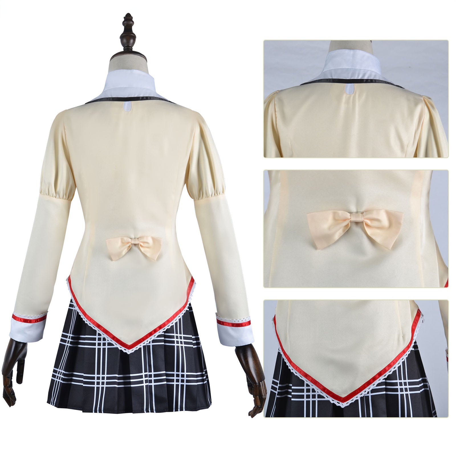 まどかまぎか　まどまぎ　制服　ほむら　コスプレ　衣装　背面