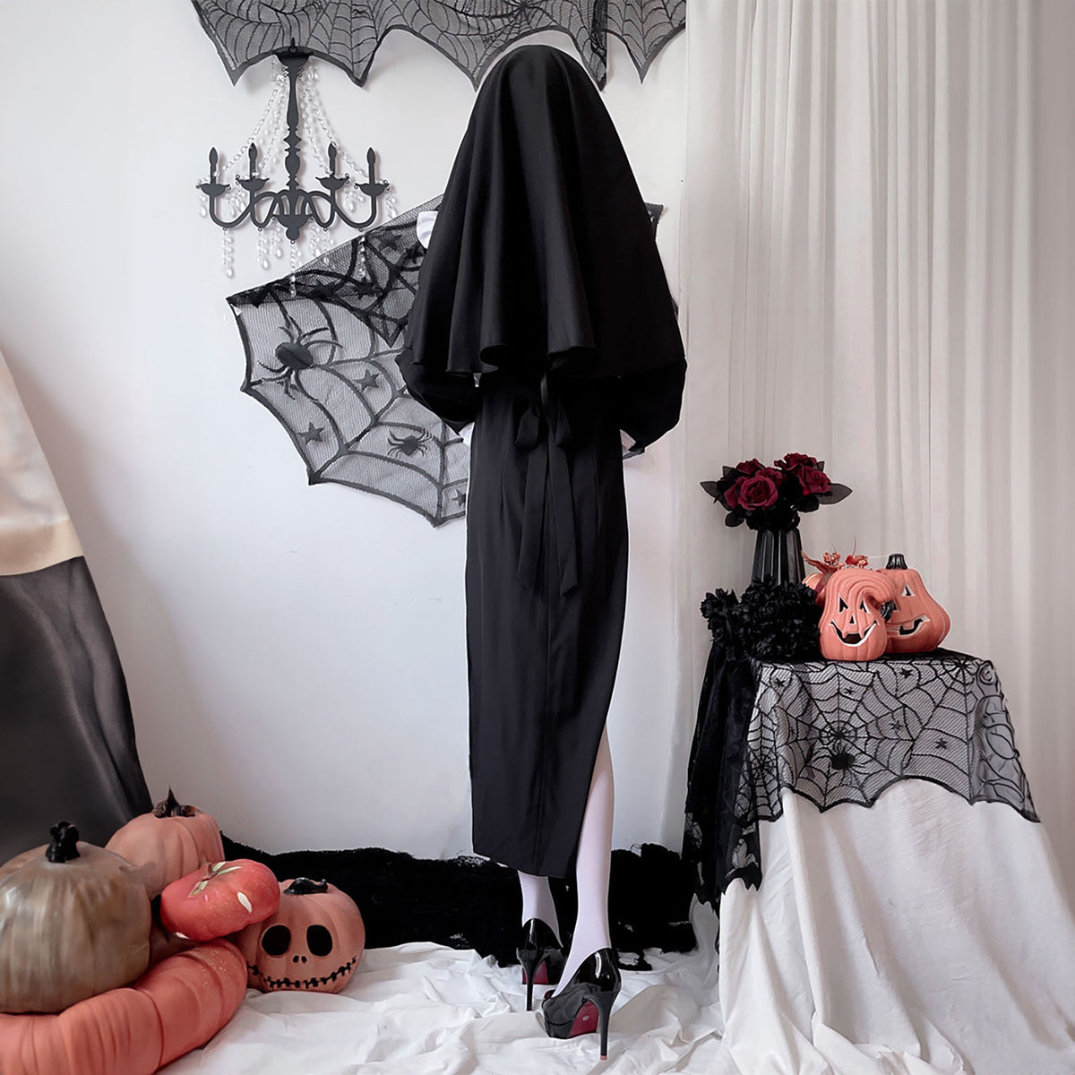 ハロウィンコスチューム 仮装 ベール パーティー イベント
