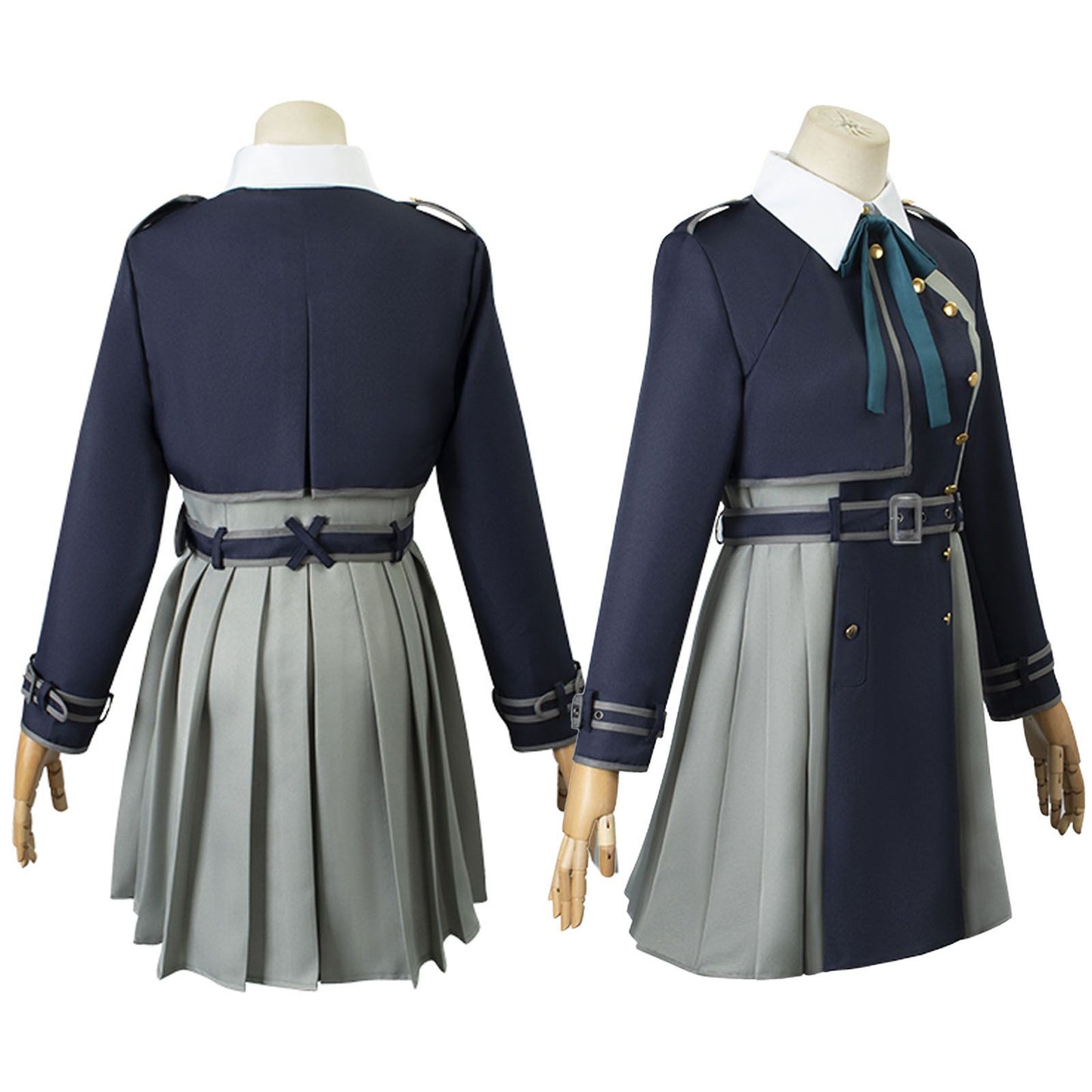 リコリス・リコイル 錦木千束 井ノ上たきな コスプレ 制服コスチューム ウィッグ付き