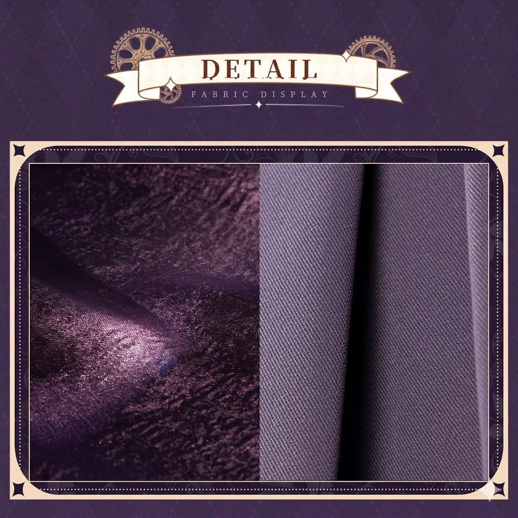 魔法少女まどか☆マギカ 暁美ほむら コスプレ 魔法少女衣装 生地詳細