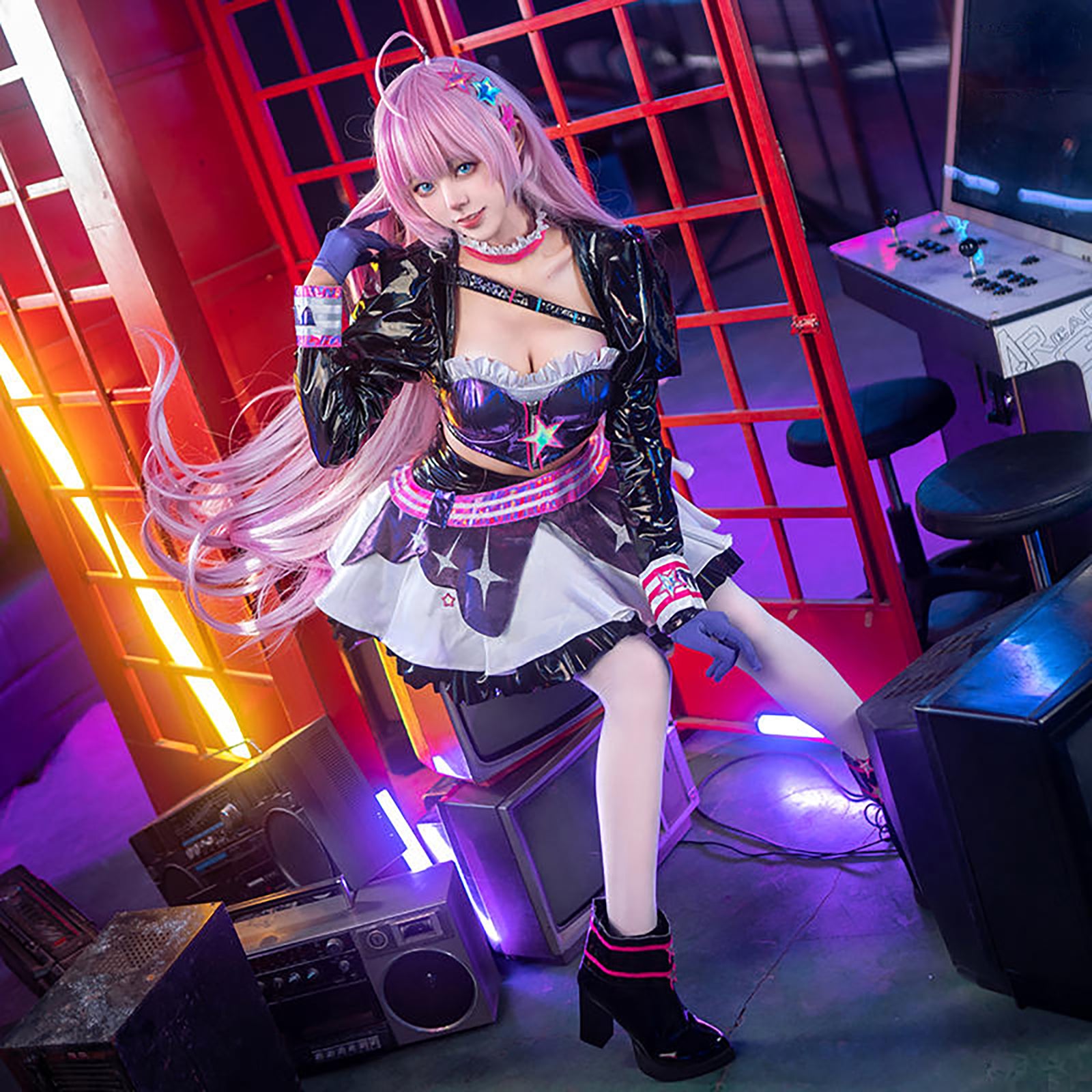 Muse Dash 巡音ルカ コスプレ ハロウィン レディース ゲーム