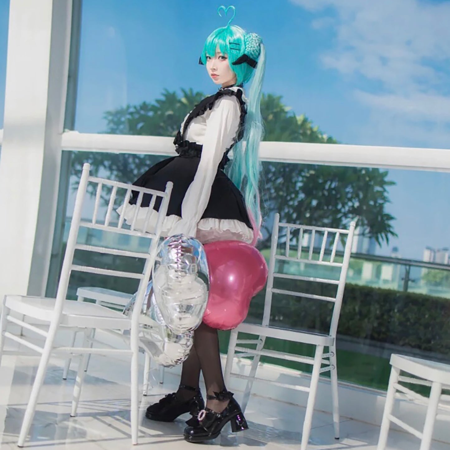 初音ミク コスプレ レディース コスプレ衣装 ハロウィン 私服 地雷系 