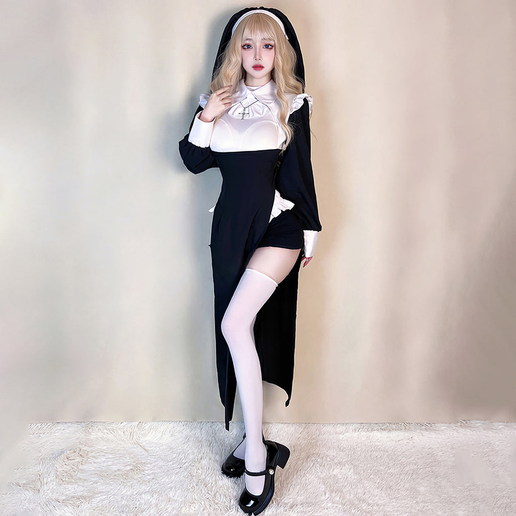 コスチューム　衣装　コスプレ　ワンピース　シスター　かわいい　セクシー