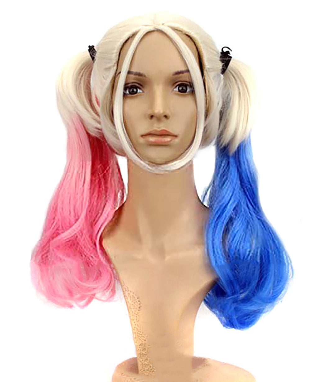 スーサイドスクワッド ハーレイ・クイン風 コスプレ ハロウィン 衣装 ウィッグ付きフルセット 即納