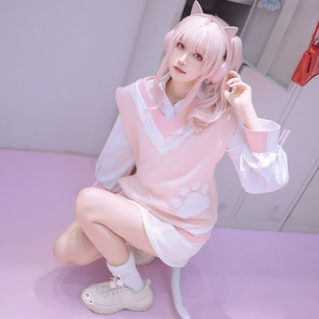 プロセカ 暁山瑞希 コスプレ 制服 アニメ ゲーム ドーナツとピース