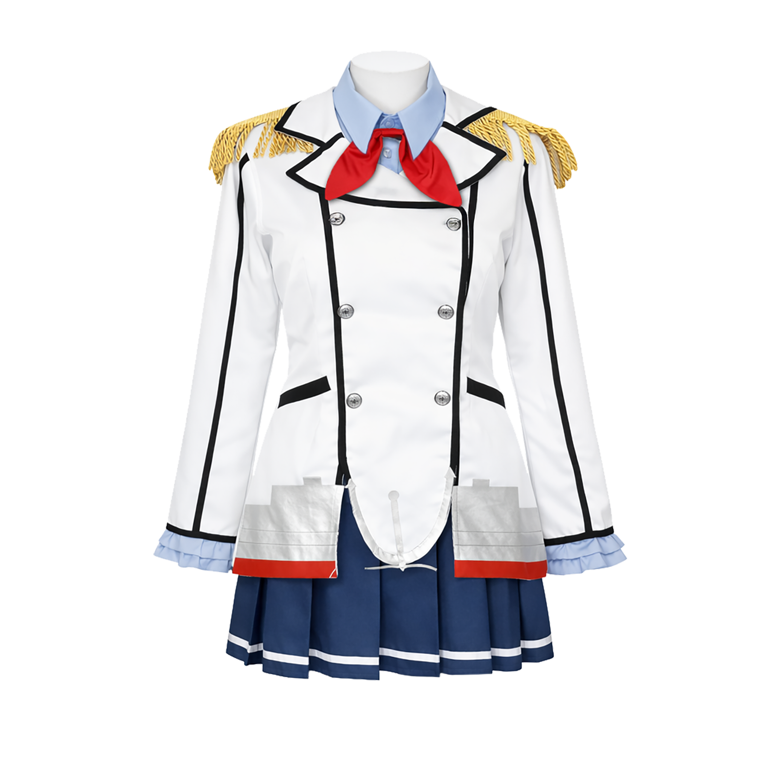 艦隊これくしょん 鹿島 コスプレ 制服 ウィッグ付き フルセット 艦これ 艦娘 セーラー服 ハロウィン イベント