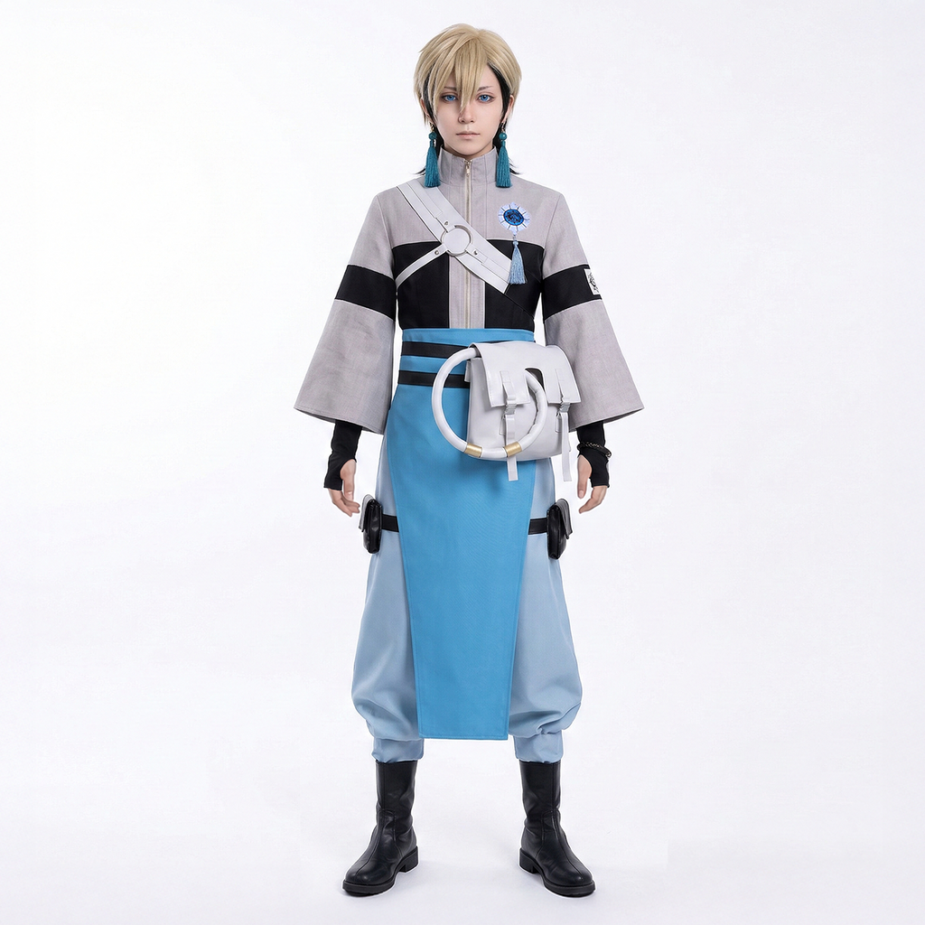 ガチアクタ ザンカ コスプレ衣装 ウィッグ付き コスチューム