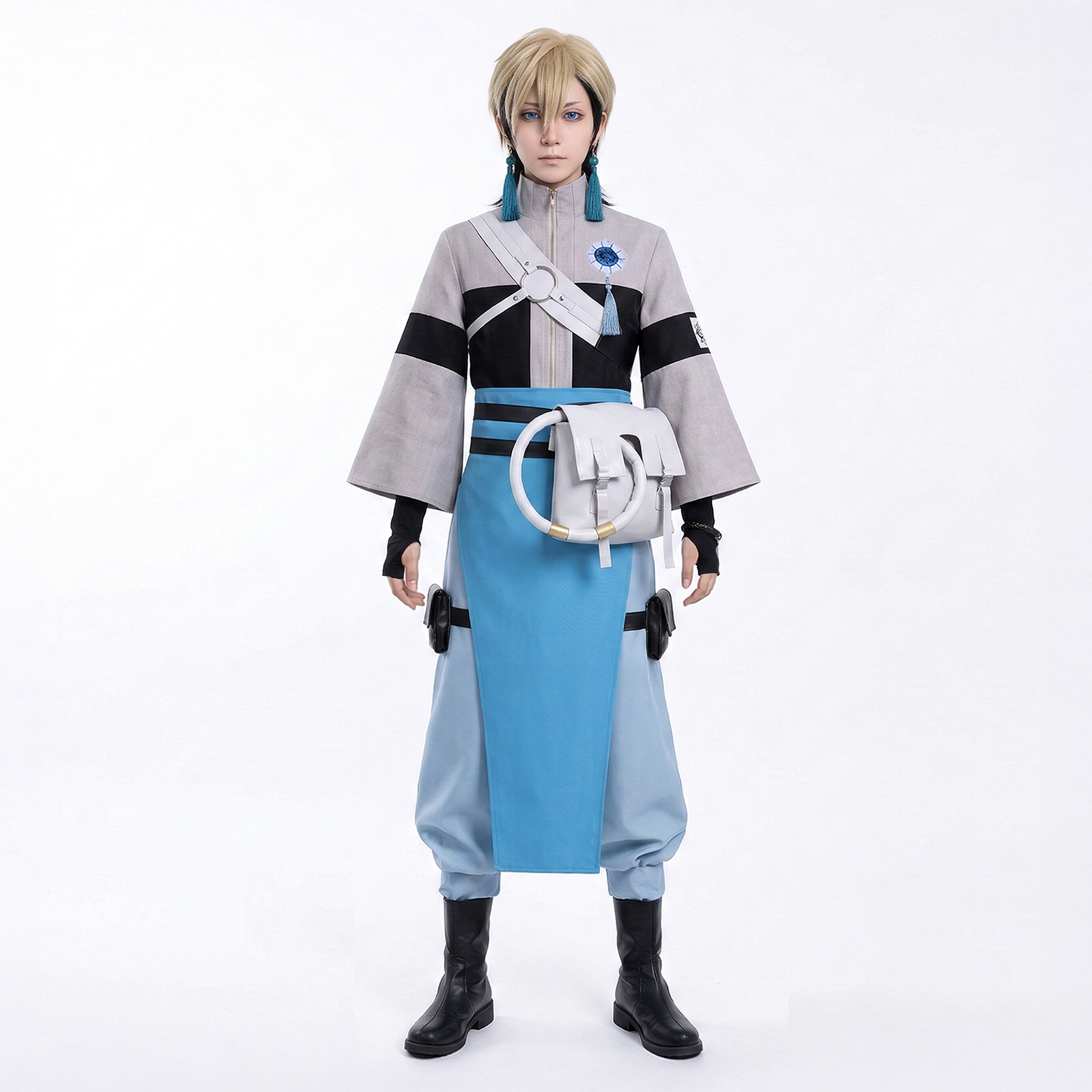 ガチアクタ ザンカ コスプレ衣装 ウィッグ付き コスチューム
