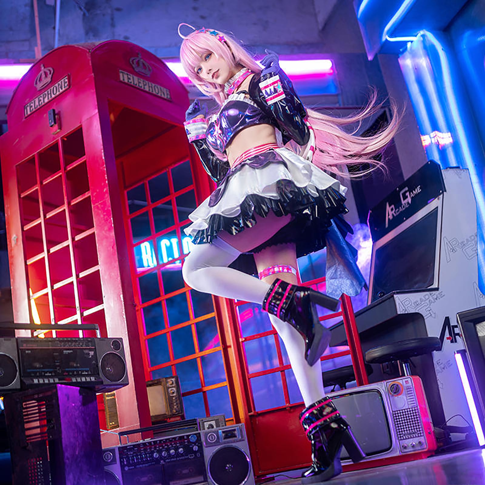 Muse Dash 巡音ルカ コスプレ ハロウィン レディース ゲーム