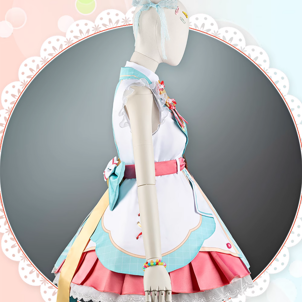 バンドリ! 戸山香澄 コスプレ ワンピース ゲーム 実行委員長のお仕事