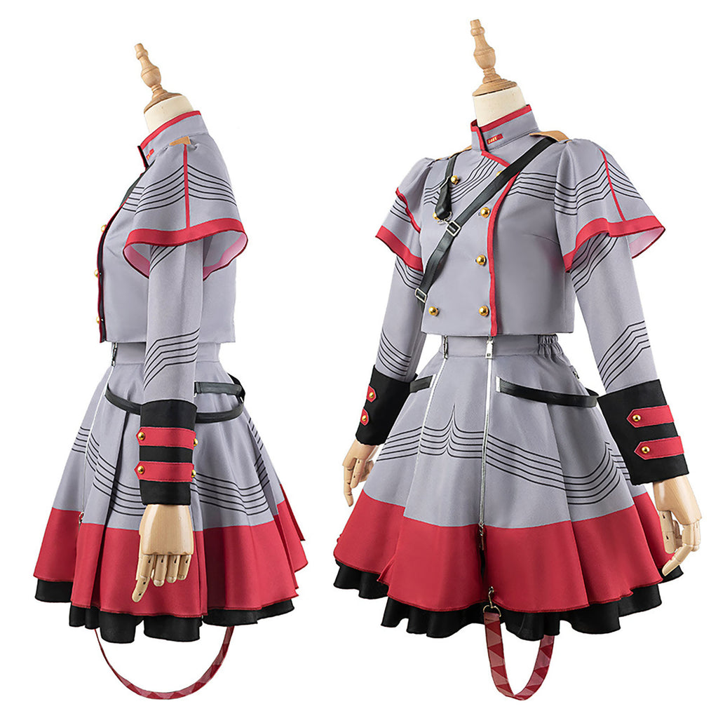 重音テト コスチューム ワンピース 制服　軍服